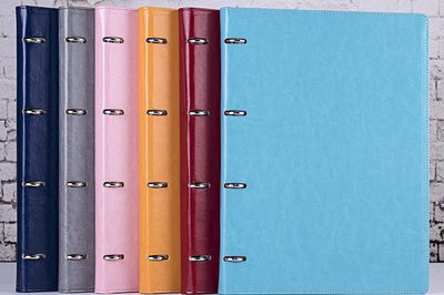 A4 notebook hollow high-end loose-leaf notepad customization (4)