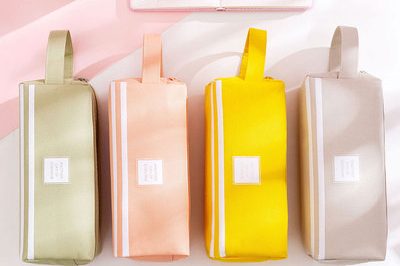 Creative double-layer zipper student pencil case and pencil case Simple large-capacity pencil case (3)