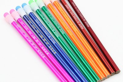 HB big tip pencil hexagon big head pencil set (6)