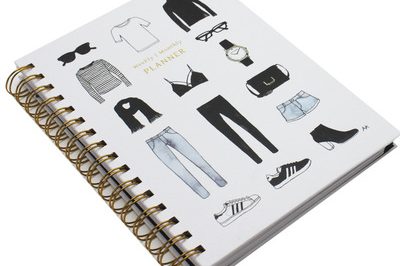 Hard shell coil notebook index page plan book (2)