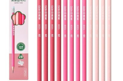 Hero pencil 2BHB multi-pack elementary school writing pen (1)