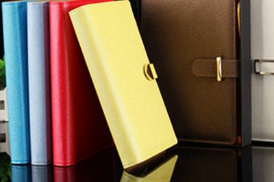 Notebook business loose-leaf notepad custom imitation leather (4)