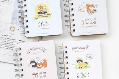 Notebook coil notebook A7 notepad (5)