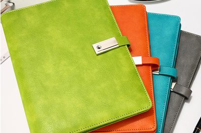 Notebook stationery wholesale notepad mobile power bank with power bank notebook U disk notebook can be customized (4)