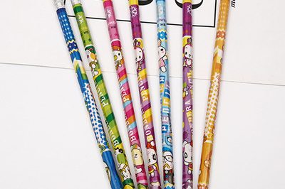 Primary school cartoon pencil wholesale custom (2)