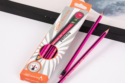 Softened wood draw strip with tip 12 pencils wholesale (2)