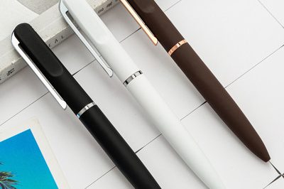 Spray glue metal ballpoint pen (2)