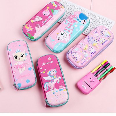 Wholesale Metal Aluminum Pencil Case Simple Portable Stationery