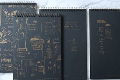 Turn over English notebook Note Pad (4)