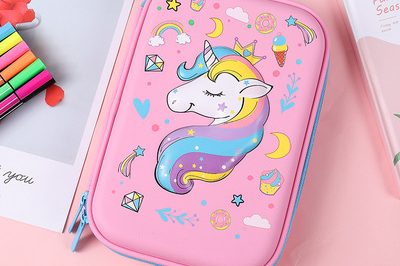 children pencil case cartoon stationery box (3)