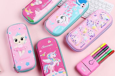 student EVA multi-functional stationery box pencil case (3)