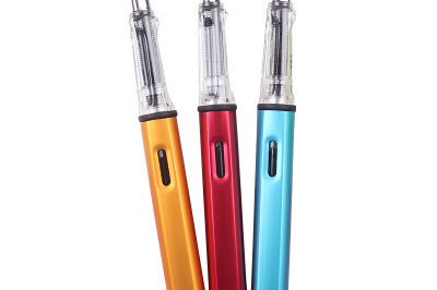 Colorful metal positive posture fountain pen (3)