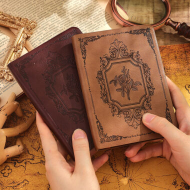 Bulk daily planner portable leather notebook for business