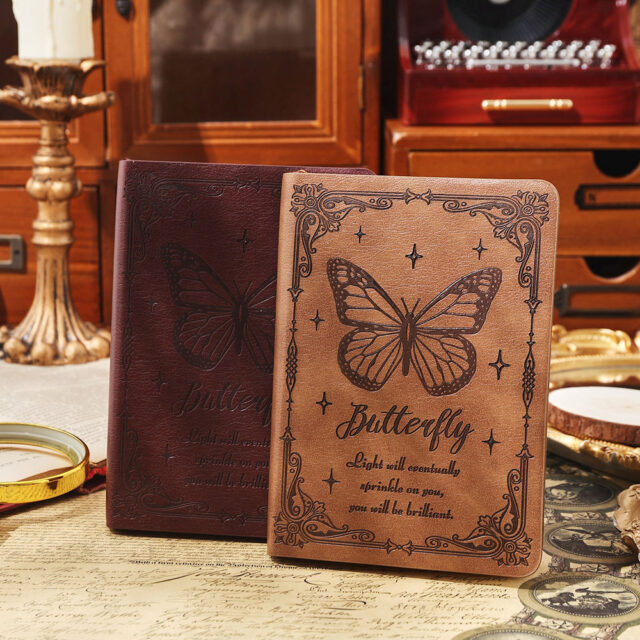 Bulk daily planner portable leather notebook for business