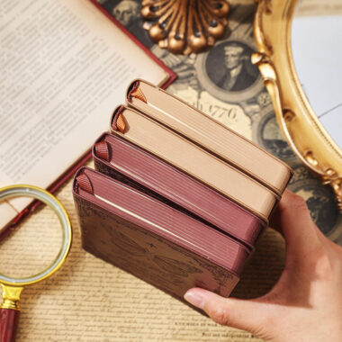 Bulk daily planner portable leather notebook for business
