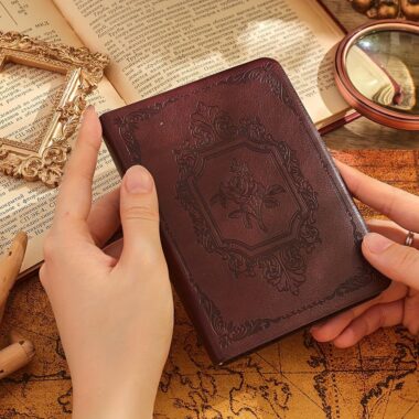Bulk daily planner portable leather notebook for business