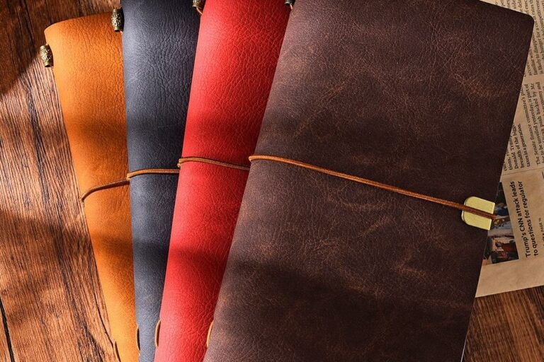 Business Planner Vintage Leather Notebook (4) Business planner vintage leather notebook wholesale supply