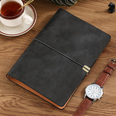 Business planner vintage leather notebook wholesale supply