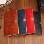 Conference notes leather notebook supplier for bulk orders