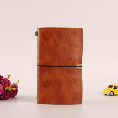 Conference notes leather notebook supplier for bulk orders
