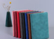 Custom durable portable leather notebook for branding