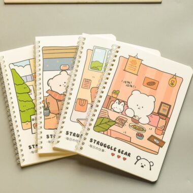Cartoon Spiral Bound Classmate Notebook Factory