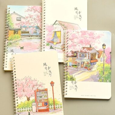 Cartoon Spiral Bound Classmate Notebook Factory