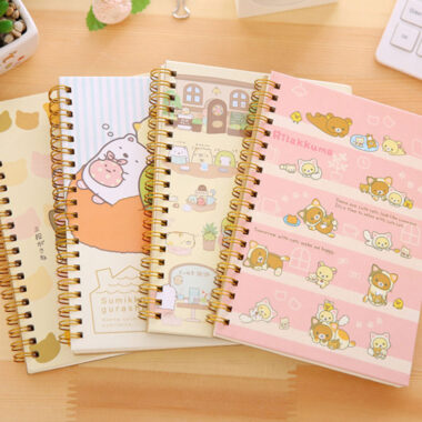 Cartoon Spiral Bound Classmate Notebook Factory