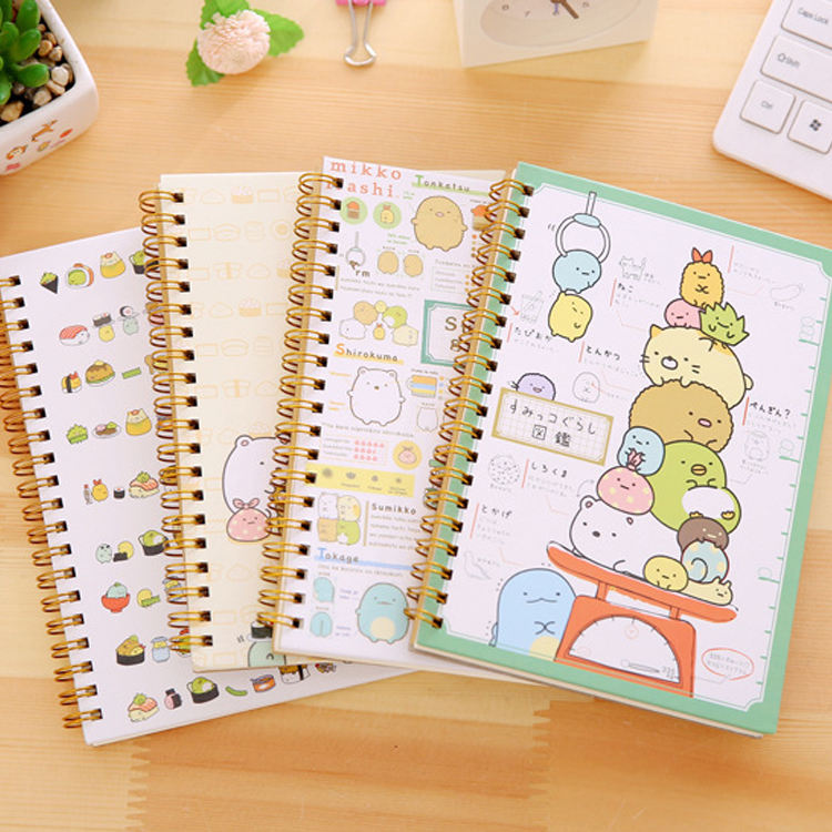 Cartoon Spiral Bound Classmate Notebook Factory