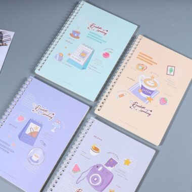 Cartoon Spiral Bound Classmate Notebook Factory