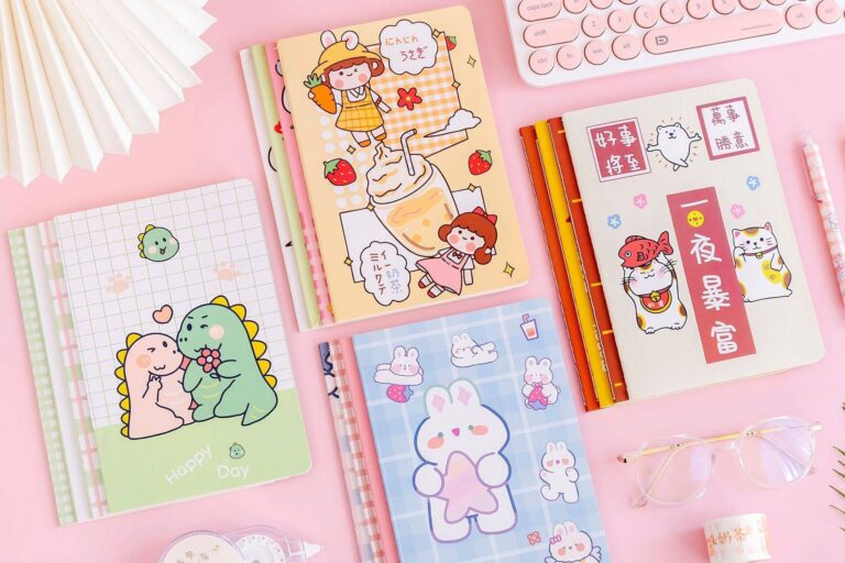 Cute School Stationery Classmate Notebook (8) Wholesale Cartoon Classmate Notebook for Students