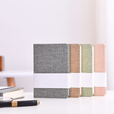 Wholesale Canvas Diary & Journal with Fabric Cover