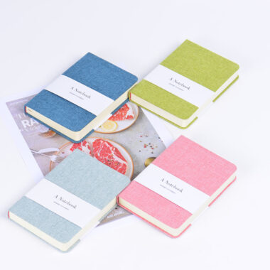 Wholesale Canvas Diary & Journal with Fabric Cover