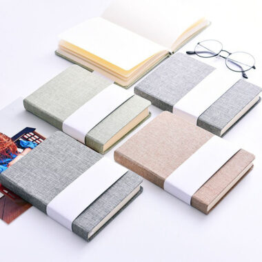 Wholesale Canvas Diary & Journal with Fabric Cover