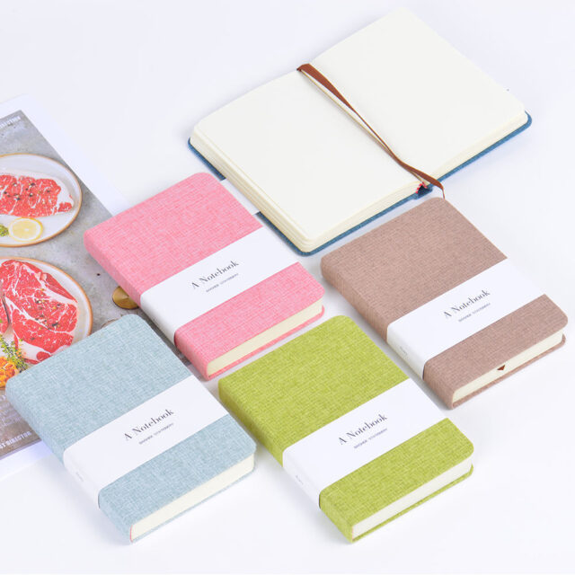 Wholesale Canvas Diary & Journal with Fabric Cover