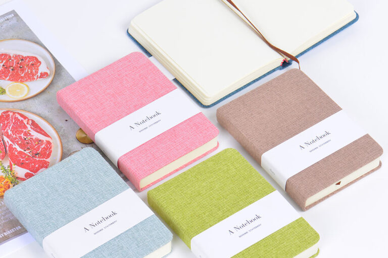 Wholesale Canvas Diary & Journal with Fabric Cover