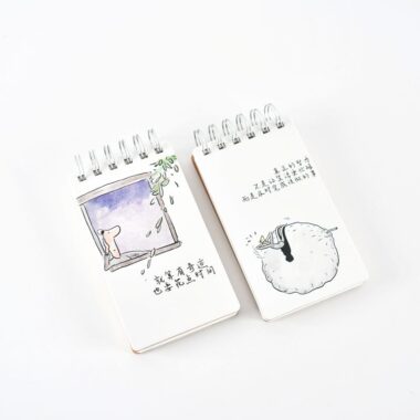 Factory direct daily planner notepad with custom cover