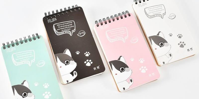 Factory direct daily planner notepad with custom cover