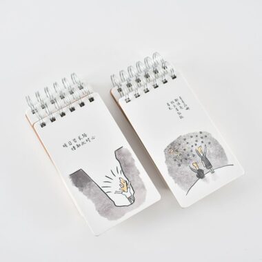 Factory direct daily planner notepad with custom cover