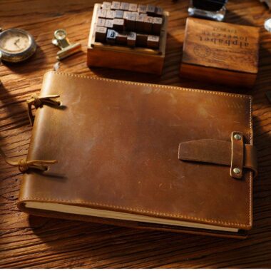 Factory direct vintage leather notebook for global buyers