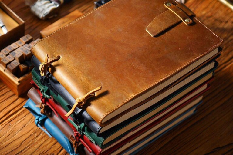 Factory direct vintage leather notebook for global buyers