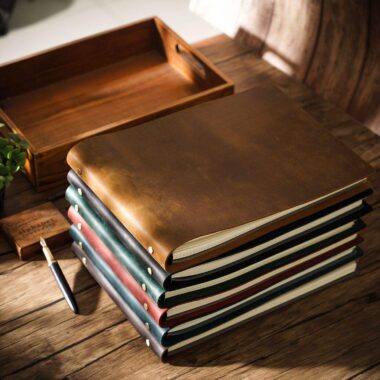 Factory direct vintage leather notebook for global buyers