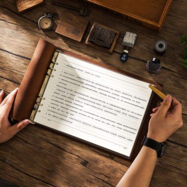 Factory direct vintage leather notebook for global buyers