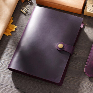 High-quality business portable leather notebook factory supply