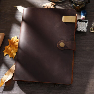 High-quality business portable leather notebook factory supply