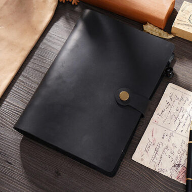 High-quality business portable leather notebook factory supply