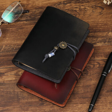 High-quality leather notebook for professionals