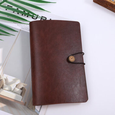High-quality leather notebook for professionals