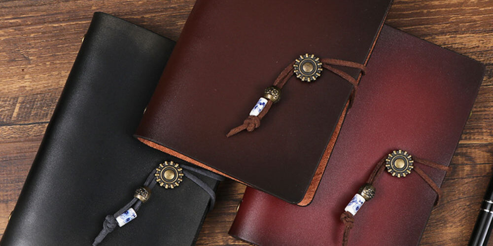 High-quality leather notebook for professionals