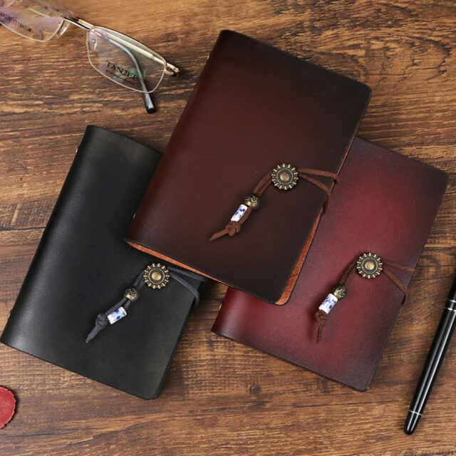 High-quality leather notebook for professionals